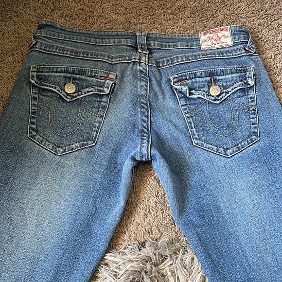 Low Rise Flare Jeans 💕True Religion💕 Joey - Picture 9 of 12